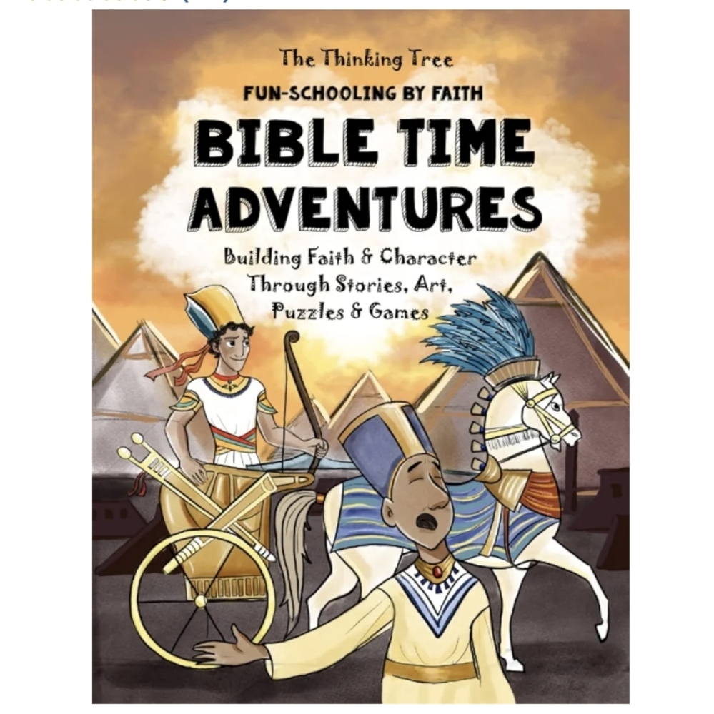 THINKING TREE Bible Time Adventures Workbook Christian HOMESCHOOL Journal